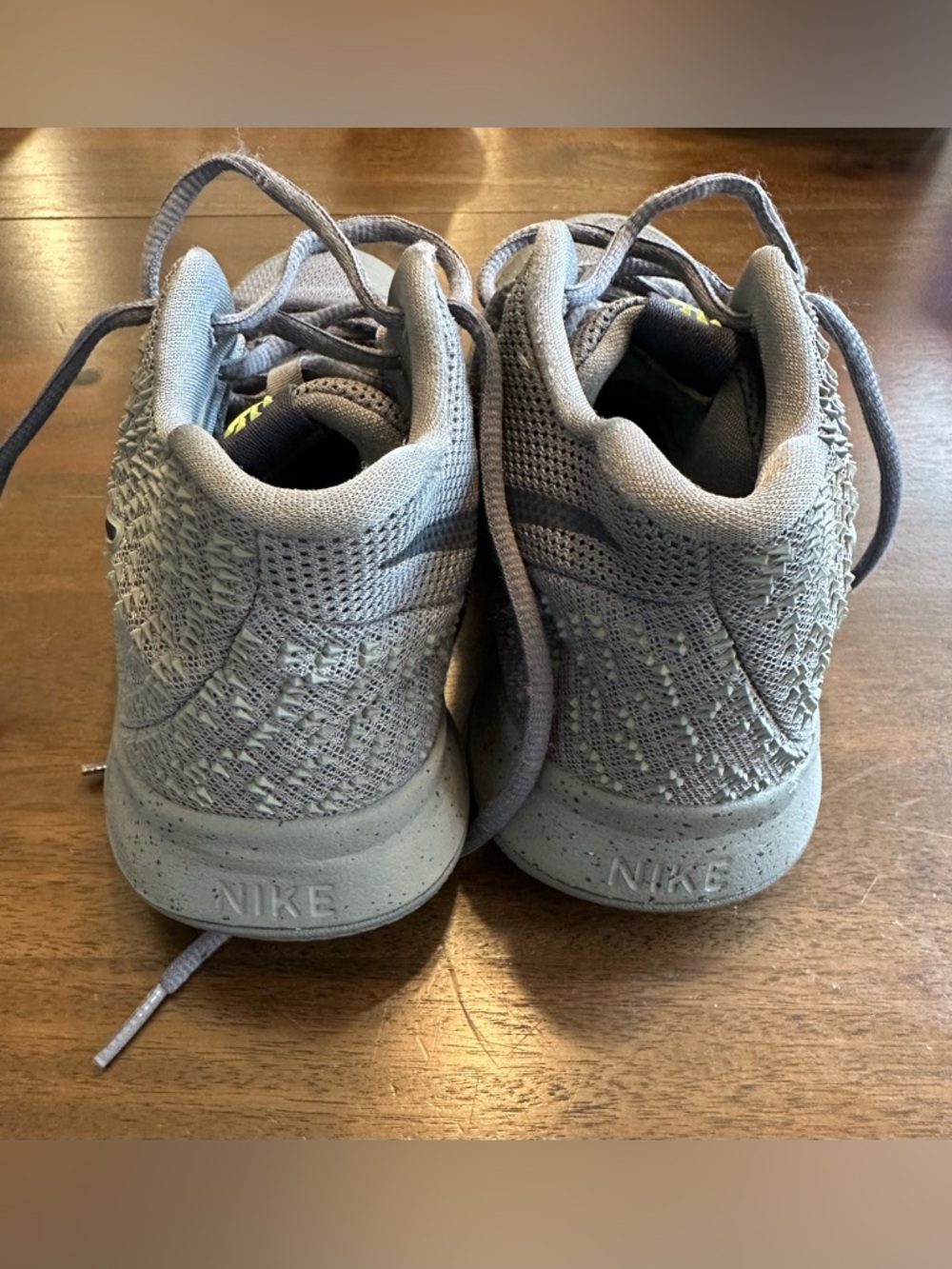 Youth 5Y Boys Sizing Kyrie Irving Nike Basketball Shoes - Cool Grey - Picture 10 of 11